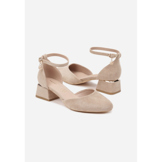 Heeled shoes, green - Image 3