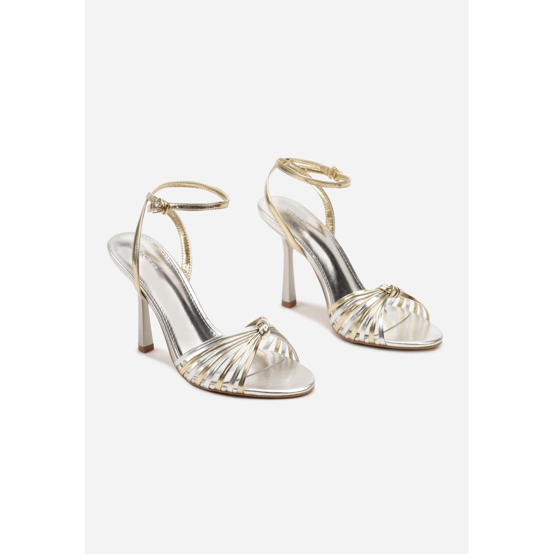 Open heel shoes, grey - Image 2