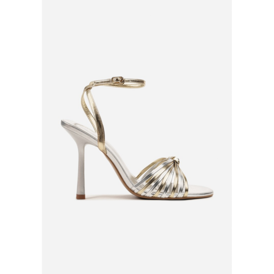 Open heel shoes, grey