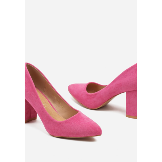 Heeled shoes, purple - Image 2