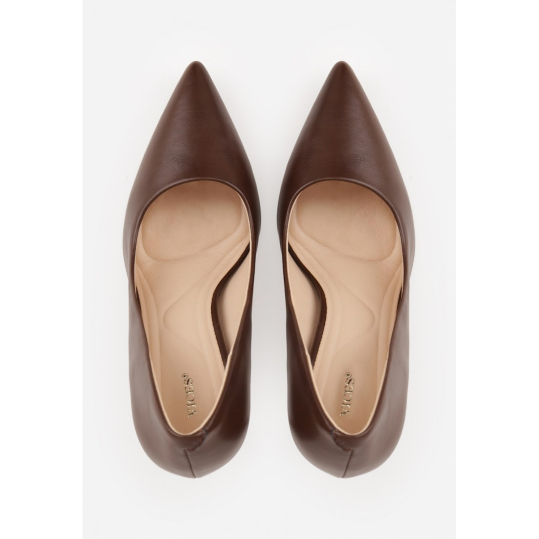 Heeled shoes, brown