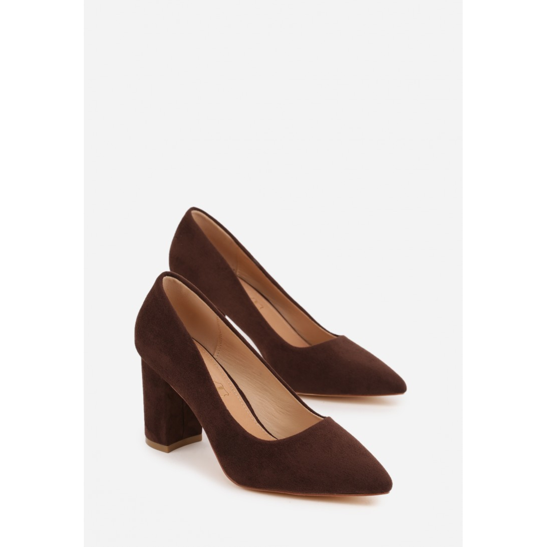 Heeled shoes, brown - Image 2