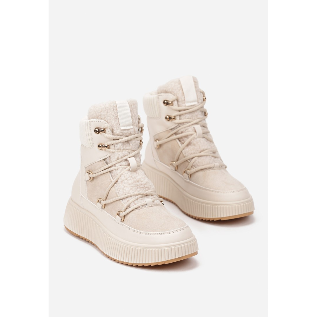 Saappaat, beige - Kuva 2
